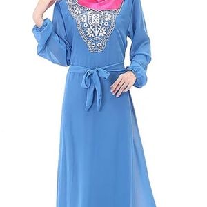 Baby Blue Long Dress